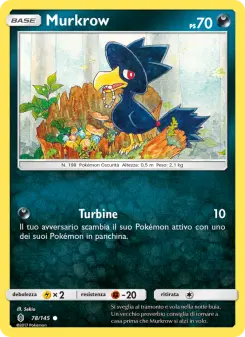 Murkrow, Guardiani Nascenti No. 78 Normal