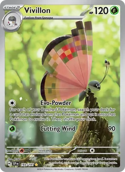 Vivillon, Surging Sparks No. 193 Holo