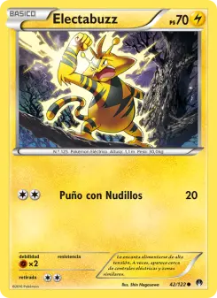 Electabuzz, TURBOLímite No. 42 Normal
