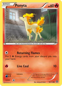 Ponyta, Steam Siege No. 16 Normal