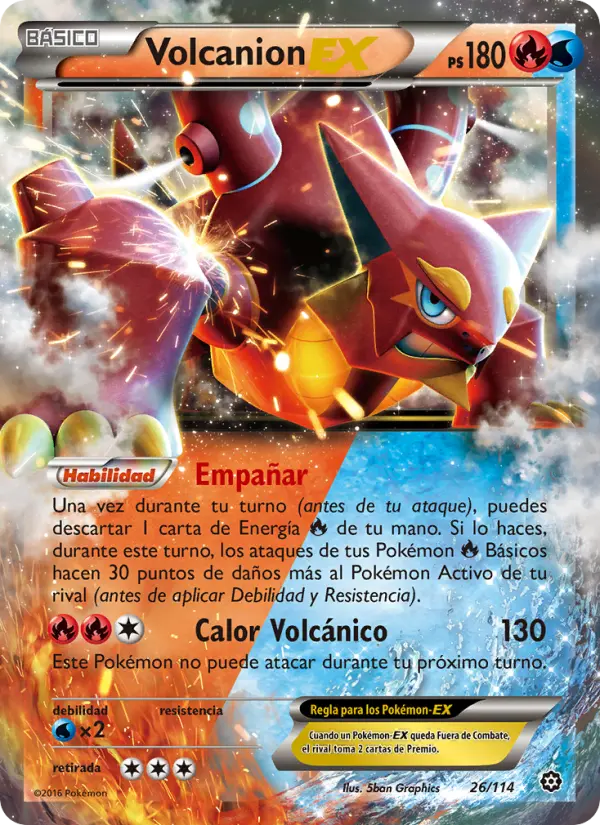 Volcanion EX, Asedio de Vapor No. 26