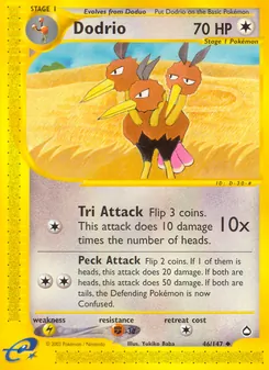 Dodrio, Aquapolis Nº 46 Normal