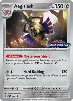 Aegislash, SVP Black Star Promos Nº 060 Holo