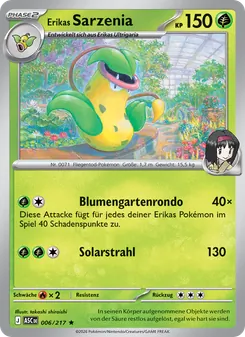Erikas Sarzenia, Erhabene Helden No. 006 Holo