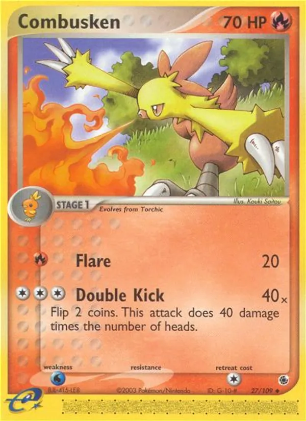 Combusken, Ruby & Sapphire No. 27