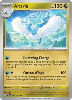 Altaria, Surging Sparks Nº 134 Normal