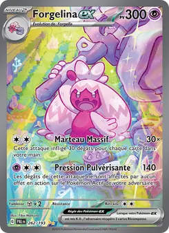 Forgelina-ex, Évolutions à Paldea No. 262 Holo