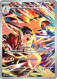 Typhlosion de Luth, Rivalités Destinées No. 190 Holo