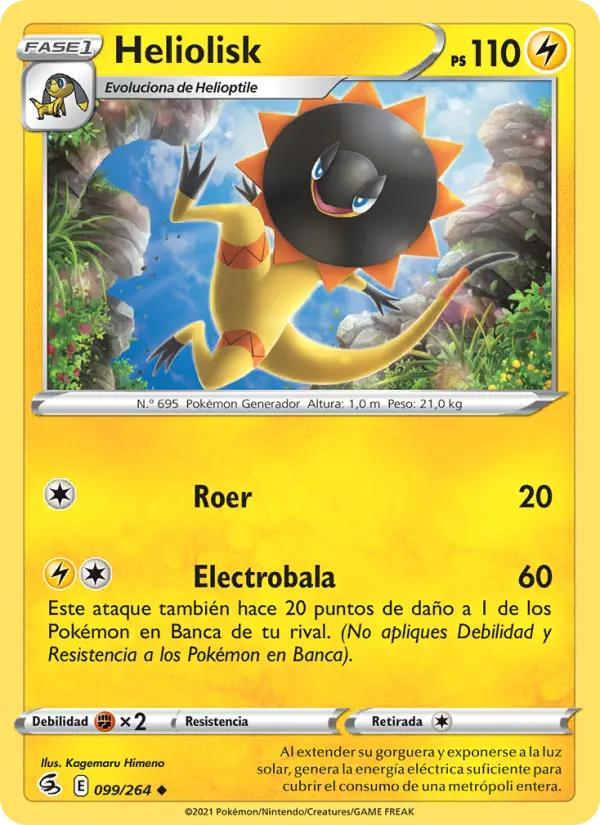 Heliolisk, Golpe Fusión No. 99