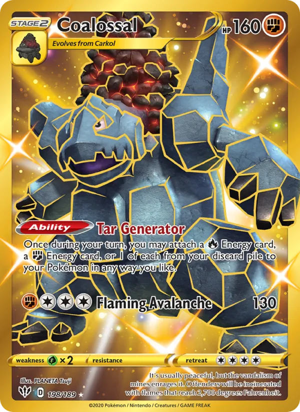 Coalossal, Darkness Ablaze No. 198