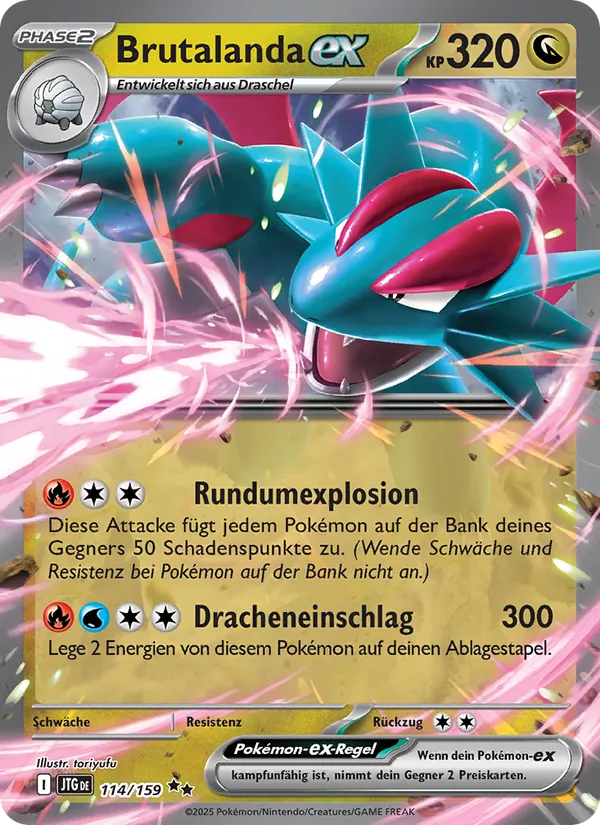 Brutalanda-ex, Reisegefährten No. 114