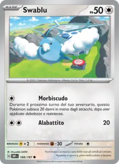 Swablu, Ossidiana Infuocata Nº 169 Normal
