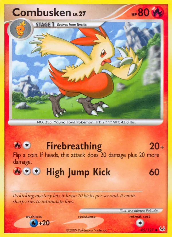 Combusken, Platinum Nº 45