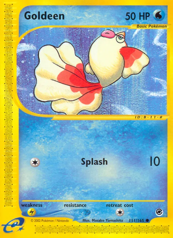 Goldeen, Expedition Base Set Nº 111