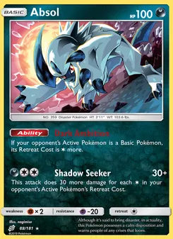 Absol, Team Up No. 88 Normal