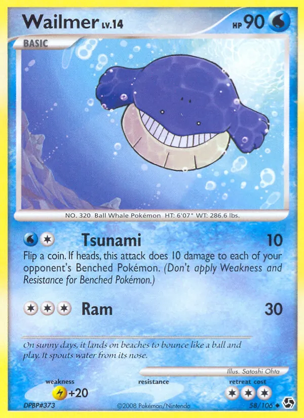 Wailmer, Great Encounters Nº 58