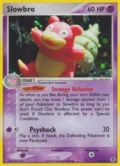 Slowbro, FireRed & LeafGreen No. 14