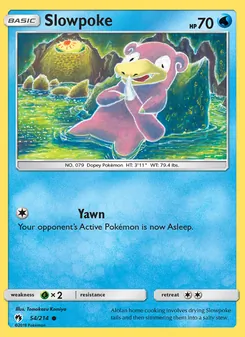 Slowpoke, Lost Thunder No. 54 Normal