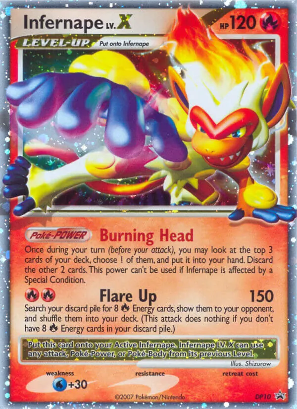 Infernape, DP Black Star Promos No. DP10