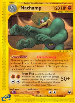 Machamp, Expedition Base Set No. 51 Normal