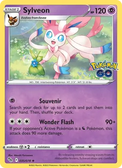 Sylveon, Pokémon GO No. 035 Holo