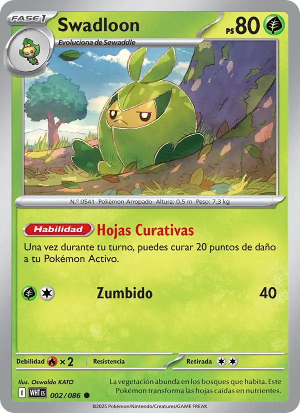 Swadloon, Llama Blanca Nº 002