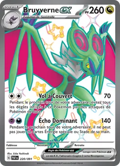 Bruyverne-ex, Destinées de Paldea No. 220 Holo