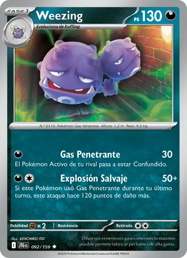 Weezing, Juntos de Aventuras No. 092