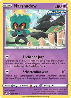 Marshadow, Drachenwandel No. 80 Holo