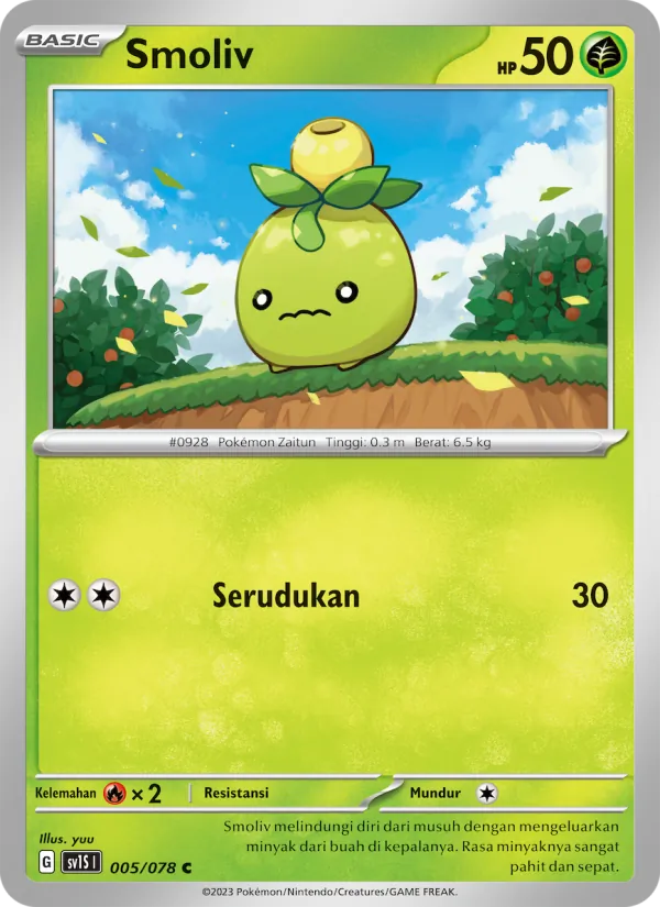 Smoliv, Scarlet ex Nº 005