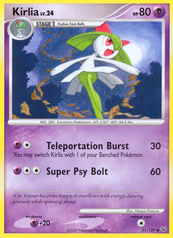 Kirlia, Platinum No. 51