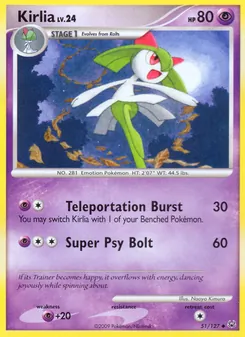Kirlia, Platinum No. 51 Normal