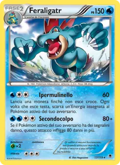 Feraligatr, Forze Spettrali Nº 17 Normal