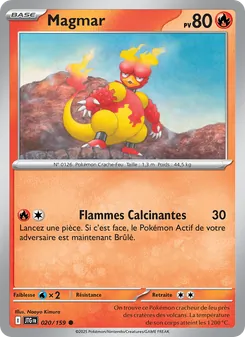 Magmar, Aventures Ensemble Nº 020 Normal