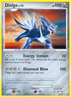 Dialga, Platinum No. 23 Normal