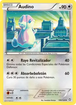 Audino, Dragones Majestuosos Nº 108 Normal
