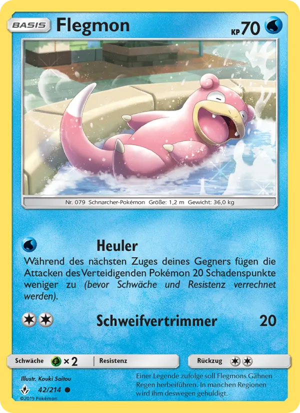 Flegmon, Kräfte im Einklang Nº 42