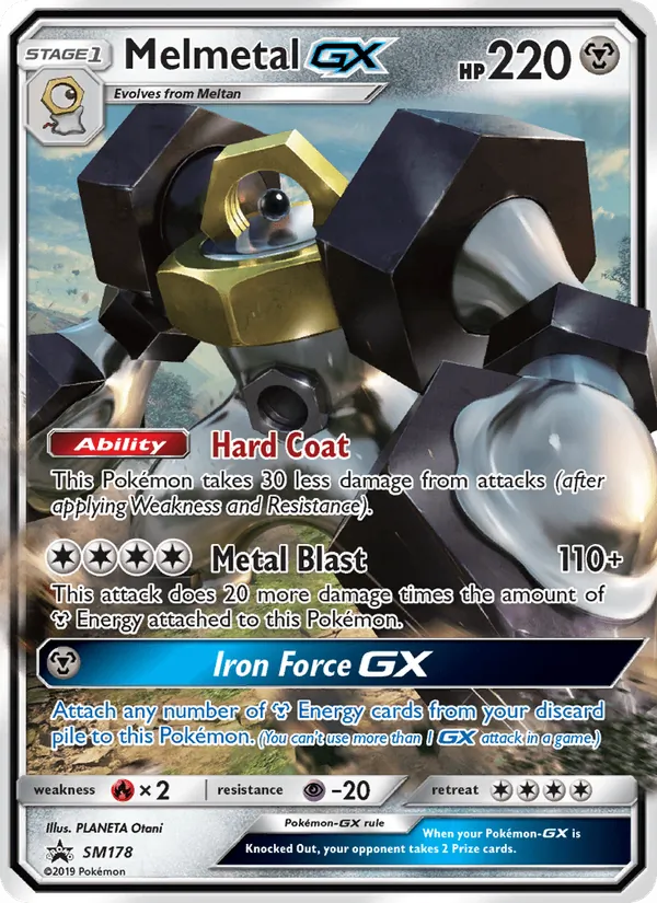 Melmetal GX, SM Black Star Promos No. SM178