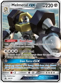 Melmetal GX, SM Black Star Promos Nº SM178 Normal