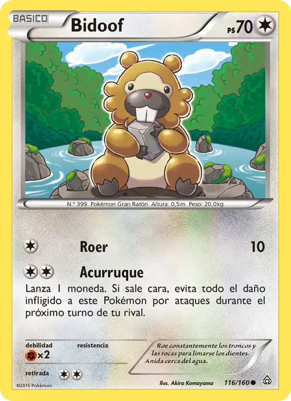 Bidoof, Duelos Primigenios No. 116