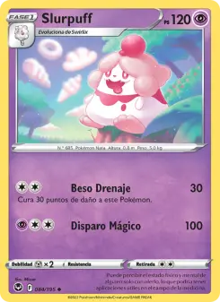 Slurpuff, Tempestad Plateada Nº 084 Normal