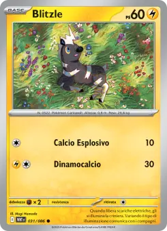 Blitzle, Fuoco Bianco No. 031 Normal