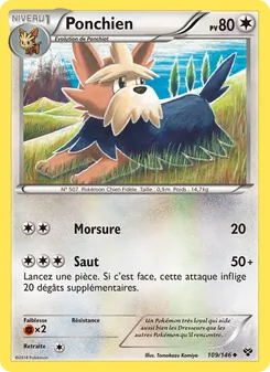 Ponchien, XY Nº 109 Normal