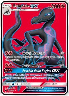 Salazzle GX, Ombre Infuocate Nº 132 Holo
