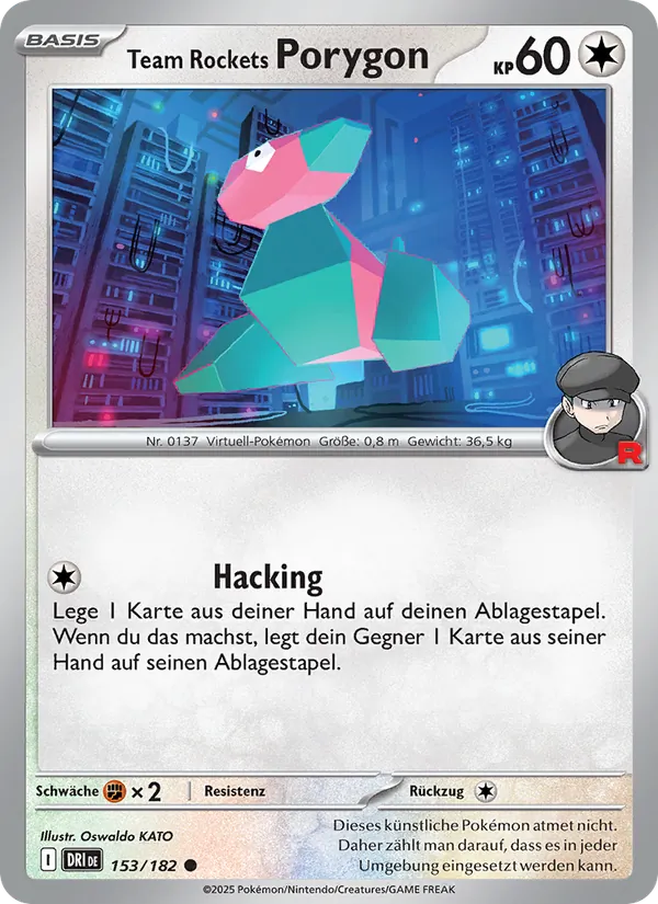 Team Rockets Porygon, Ewige Rivalen No. 153