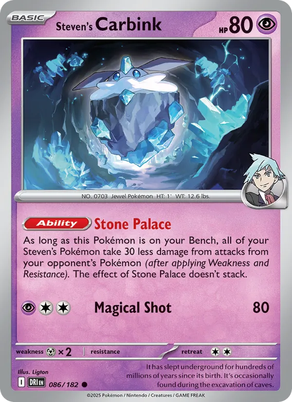 Steven's Carbink, Destined Rivals No. 086