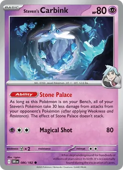 Steven's Carbink, Destined Rivals Nº 086 Normal