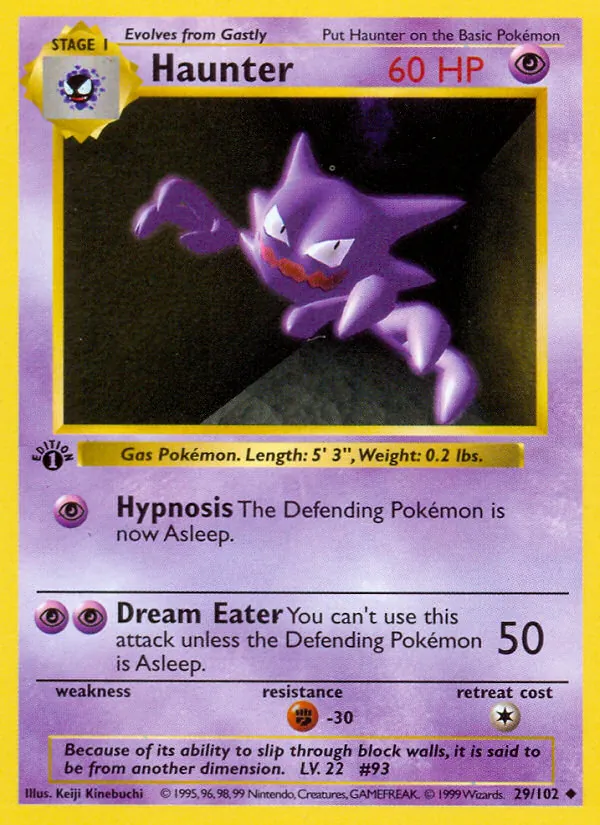 Haunter, Base Set No. 29