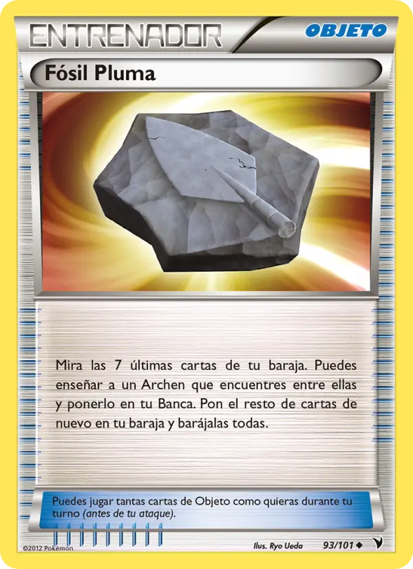 Fósil Pluma, Nobles Victorias No. 93