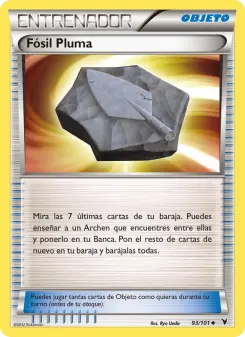 Fósil Pluma, Nobles Victorias Nº 93 Normal